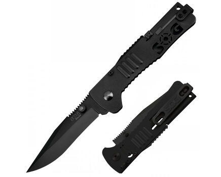 Купите полуавтоматический складной нож SOG SlimJim Black SJ32 в Санкт-Петербурге СПБ в нашем интернет-магазине