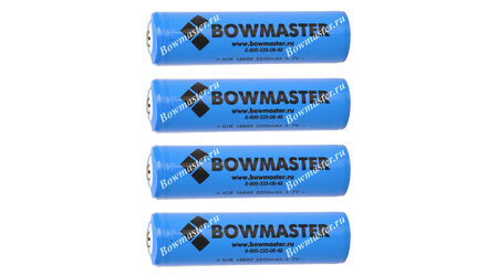 купите Литий-ионный аккумулятор с защитой BowMaster 18650 2200 mAh (4 шт.) в Санкт-Петербурге СПБ