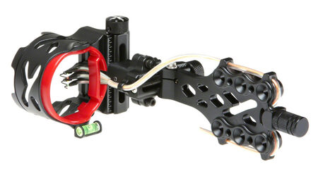 купите Прицел для блочного лука AXT Primal X5 (5 пинов, 0.019", микрорегулировка, подсветка) в Санкт-Петербурге СПБ