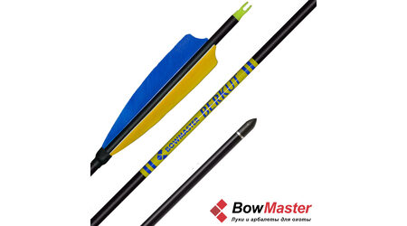 купите Стрела для лука Bowmaster Berkut натуральное оперение 5'' Shield (Боумастер Беркут) в Санкт-Петербурге СПБ