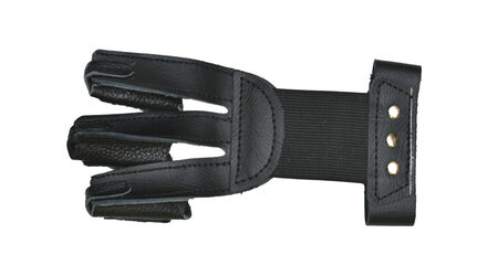 купите Перчатка кожаная JX502 черная для стрельбы из лука в Санкт-Петербурге СПБ