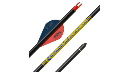 купите Карбоновая стрела для лука Bowmaster Nimrod с оперением Blazer 2" (Боумастер Нимрод), упак. 12 шт. в Санкт-Петербурге СПБ