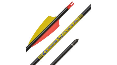 купите Карбоновая стрела для лука Bowmaster Nimrod с оперением Shield 3" (Боумастер Нимрод), упак. 12 шт. в Санкт-Петербурге СПБ