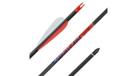купите Карбоновая стрела для лука Bowmaster Patriot 340, оперение  3'' Streamline  в Санкт-Петербурге СПБ