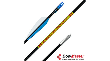 купите Стрела для классического и детского лука фиберглассовая Bowmaster Pioneer (Боумастер Пионер) в Санкт-Петербурге СПБ