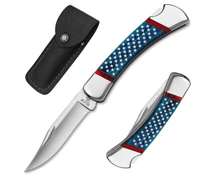 Купите складной нож Buck 110 Stars & Stripes Folding Hunter Limited Edition 0110BLSUSA в Санкт-Петербурге СПБ в нашем интернет-магазине