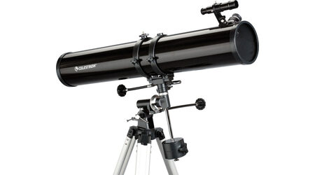 купите Телескоп Celestron PowerSeeker 114 EQ (рефлектор Ньютона, 114мм, F=900мм, 1:7.8) на экваториальной монтировке в Санкт-Петербурге СПБ