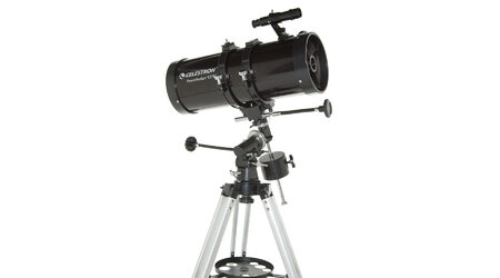 купите Телескоп Celestron PowerSeeker 127 EQ (рефлектор Ньютона, 127мм, F=1000мм, 1:7.9) на экваториальной монтировке в Санкт-Петербурге СПБ
