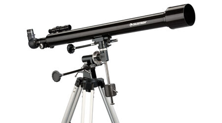 купите Телескоп Celestron PowerSeeker 60 EQ (рефрактор, 60мм, F=900мм, 1:11.7) на экваториальной монтировке в Санкт-Петербурге СПБ