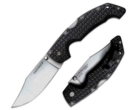 Купите складной нож Cold Steel Voyager Large Clip Point 29AC в Санкт-Петербурге СПБ в нашем интернет-магазине