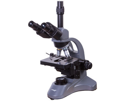 Купите тринокулярный микроскоп Levenhuk 740T профессиональный в интернет-магазине