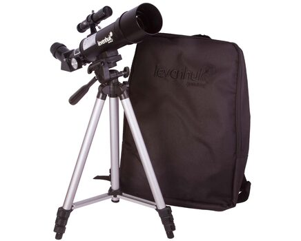 Купите любительский телескоп Levenhuk Skyline Travel 50 для начинающих в интернет-магазине