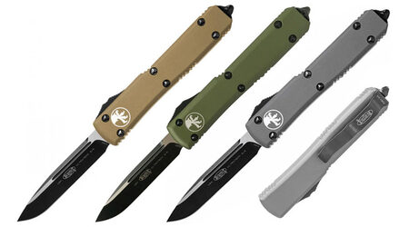 купите Автоматический выкидной нож Microtech Ultratech S/E Standard Drop Point / 121-1GY - 121-1OD - 121-1TA в Санкт-Петербурге СПБ