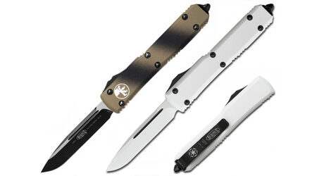 купите Автоматический выкидной нож Microtech Ultratech S/E Standard Drop Point / 121-1TC - 121-1ST в Санкт-Петербурге СПБ