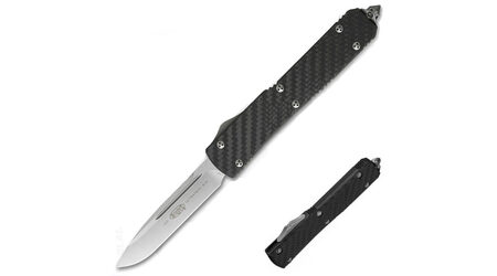 купите Автоматический фронтальный нож Microtech Ultratech S/E Carbon Fiber / 121-4CF в Санкт-Петербурге СПБ