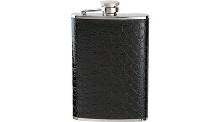 купите Фляга походная для спиртного "Черный крокодил" S.Quire TB08-2279PU 0.24 л в Санкт-Петербурге СПБ