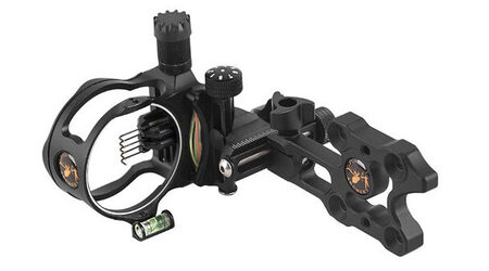 купите Прицел для блочного лука Topoint DB8150 черный (5 пин, микрорегулировка, подсветка) в Санкт-Петербурге СПБ