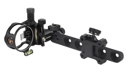 купите Прицел для блочного лука Topoint DB8250 (5 пинов, микрорегулировка, подсветка) в Санкт-Петербурге СПБ