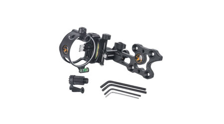 купите Прицел для блочного лука DB9150 Retina RH (5 пинов, 0.019", микрорегулировка, подсветка) в Санкт-Петербурге СПБ