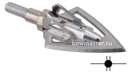 купите Наконечники охотничьи TP235 фиксированные, 100 гран, 6 лезвий (3 шт.) в Санкт-Петербурге СПБ