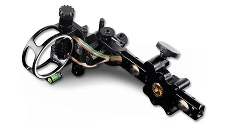 купите Прицел для блочного лука TP7570 черный (5 пинов, 0.019", микрорегулировка, подсветка) в Санкт-Петербурге СПБ