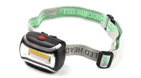 купите Светодиодный налобный фонарь UltraFire Flat LED 3W в Санкт-Петербурге СПБ