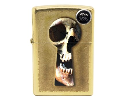 Купите бензиновую зажигалку Zippo 28540 Keyhole Skull в интернет-магазине