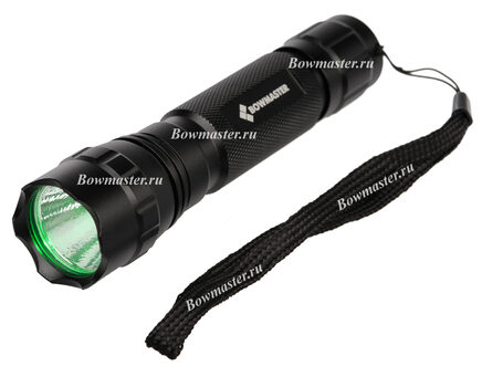 Купите светодиодный фонарь зеленого света Bowmaster 102 Small Green (Cree Q5) 250 люмен в магазине