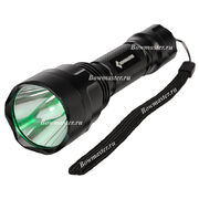 Светодиодный фонарь для охоты зеленого света Bowmaster 202 Flash Green (Cree Q5) 250 люмен