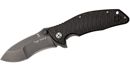 купите Нож складной Lion Tiger Jump 4PVD-CF в Санкт-Петербурге СПБ